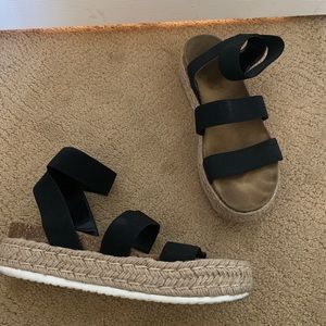 Black Steve Madden Sandals